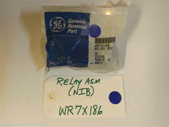 GE Refrigerator WR7X186 RELAY NEW IN BOX GE Refrigerator WR7X186 RELAY NEW IN BOX